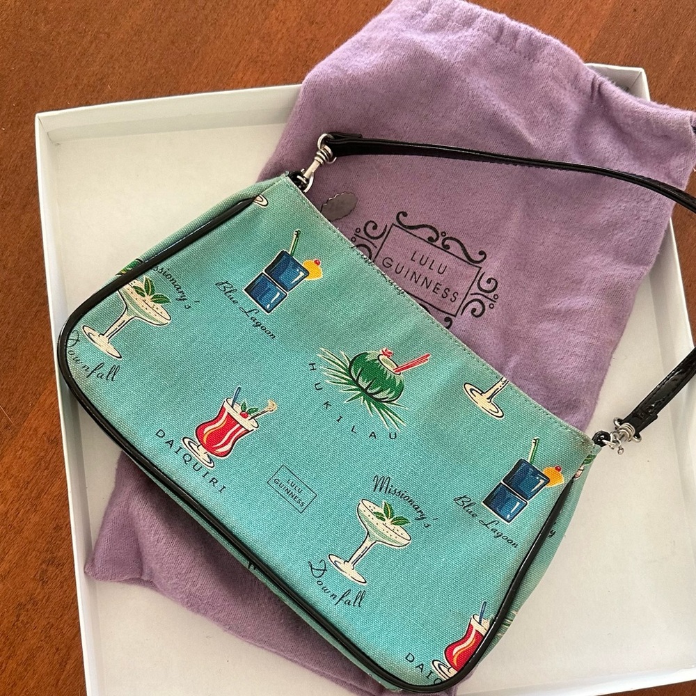 Lulu Guinness Vintage 1999 Hukilau Bag